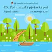 Poziv na 20. Podunavski pješački put