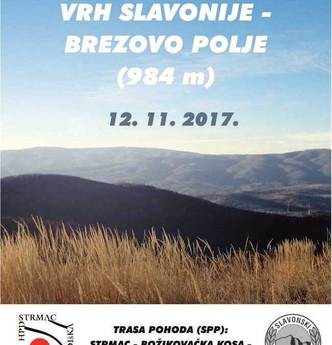 12.11.2017. – Pohod na najviši vrh Slavonije