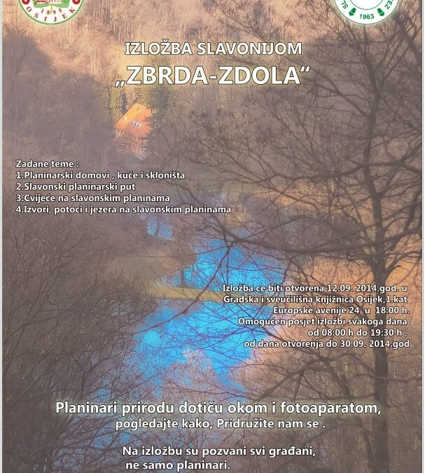 Izložba Zbrda-zdola