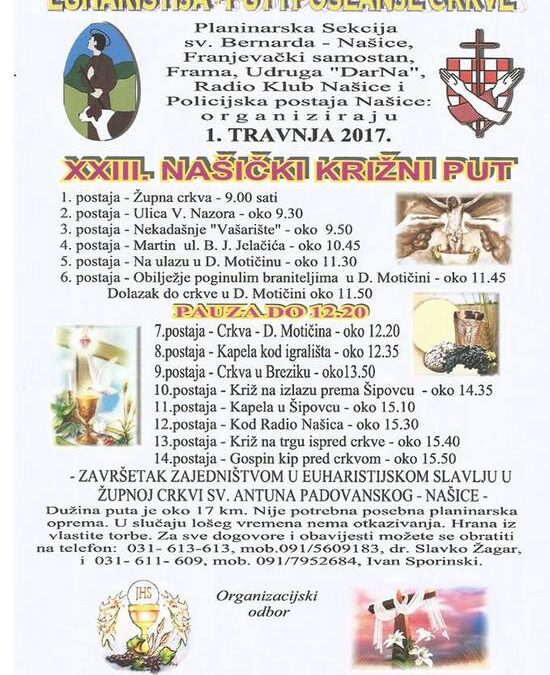01.04.2017. – Našički planinarski križni put