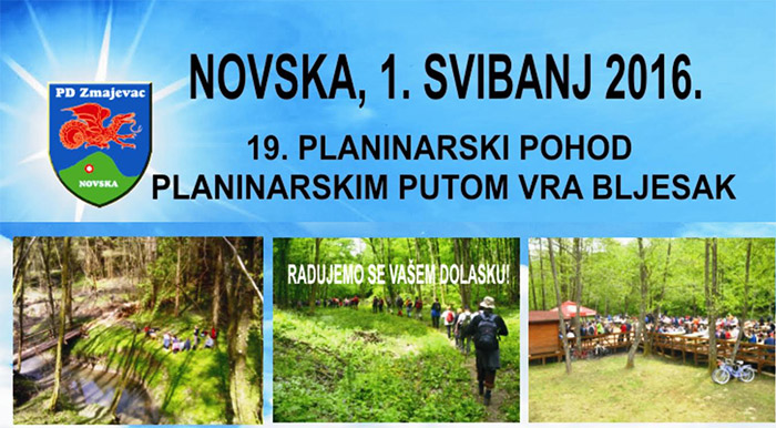 Planinarski pohod planinarskim putom VRA Bljesak