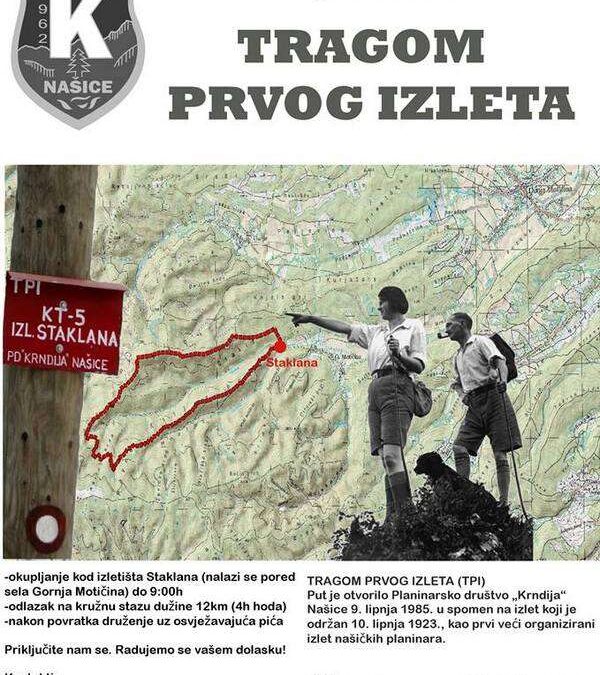 Tragom prvog izleta