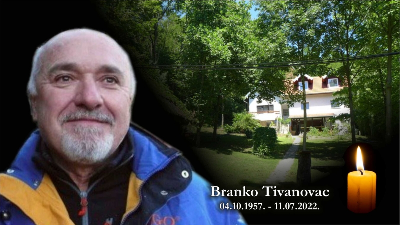 Branko Tivanovac, 04.10.1957. – 11.07.2022.