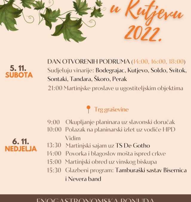 KUTJEVAČKO MARTINJE